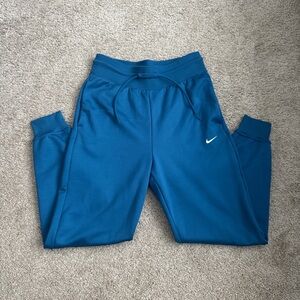 Blue Nike sweatpants